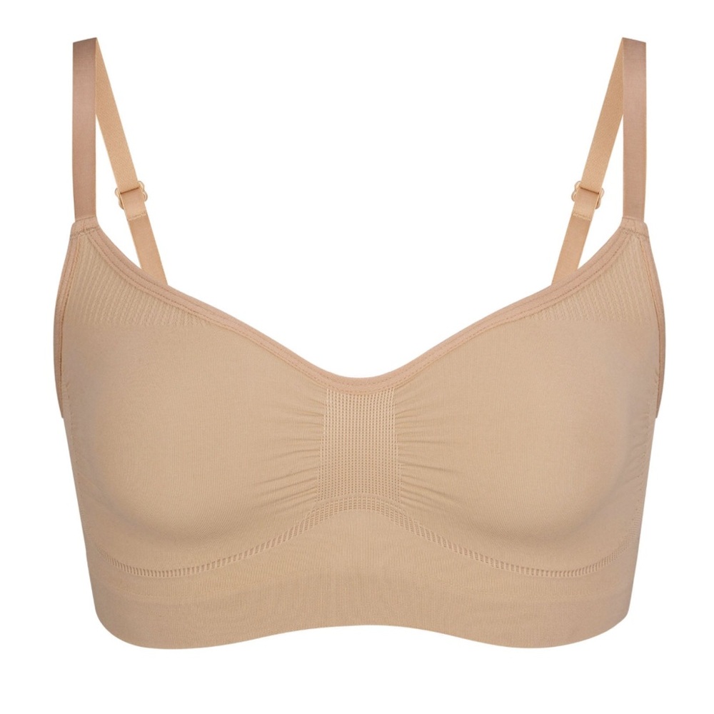 SKIMS Tan Shapewear Bra